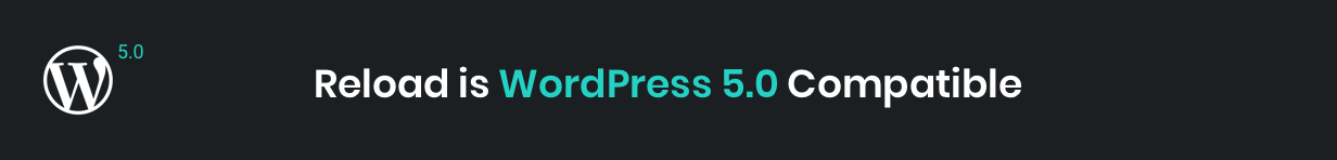 Reload WordPress 5.0