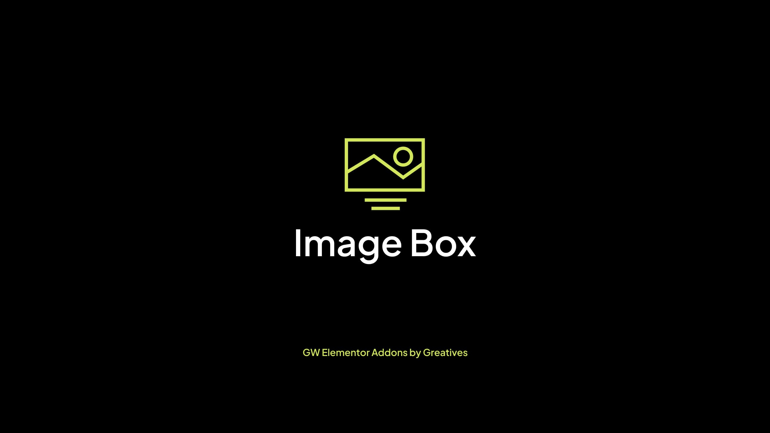 Image Box - GW Elementor Addons
