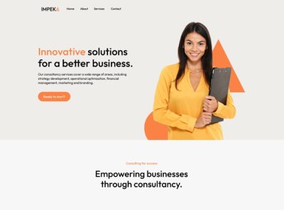 Impeka Consultant - Another Premium demo with Impeka theme by Greatives