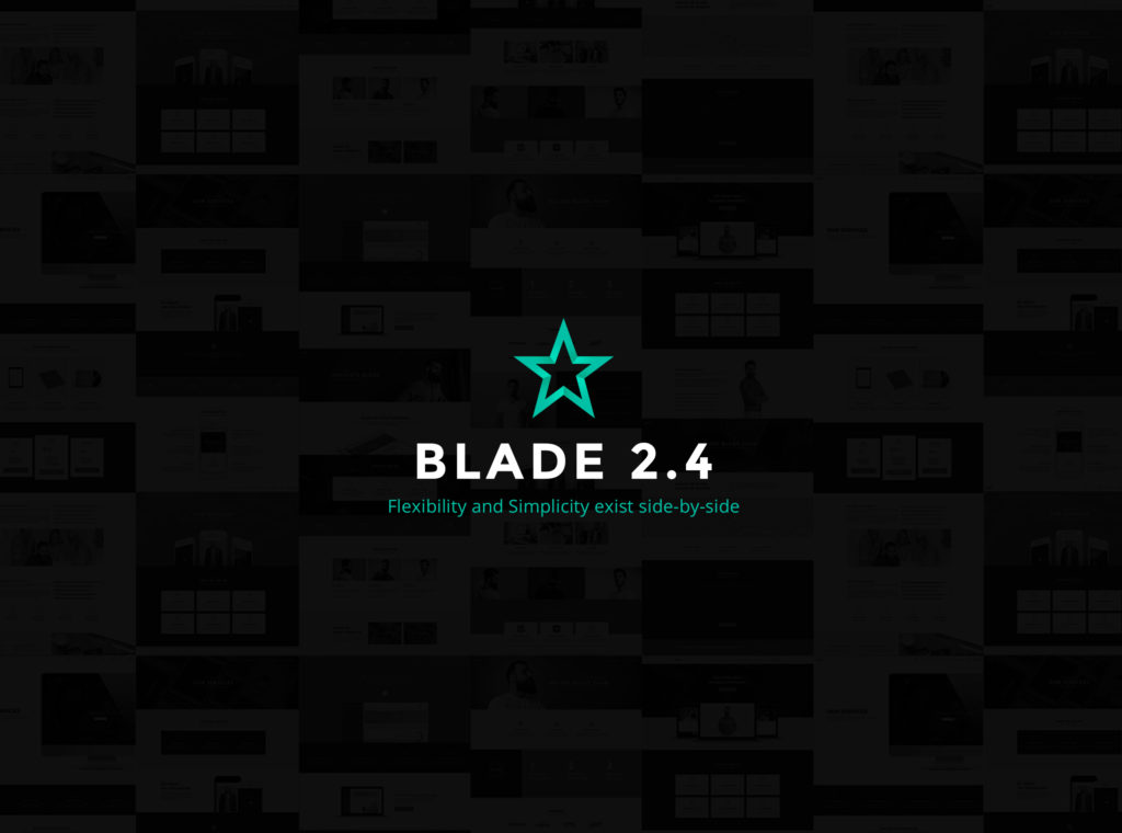 Blade premium WP theme by Greatives