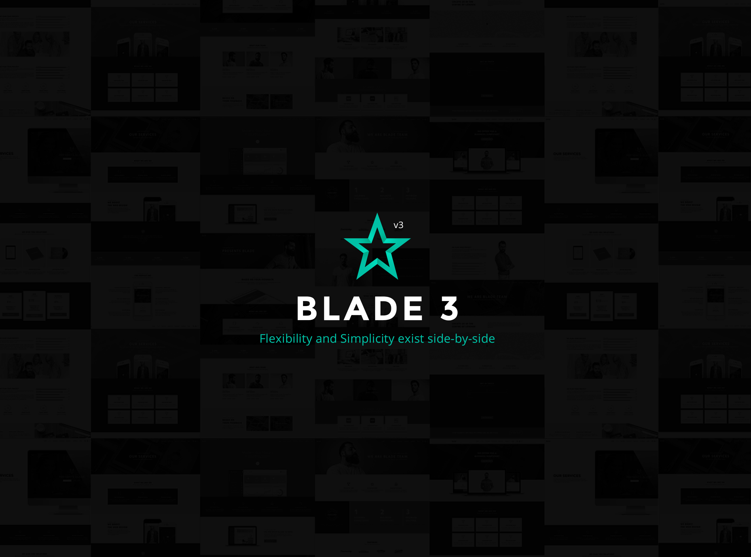 Blade v3, premium theme by Greatives