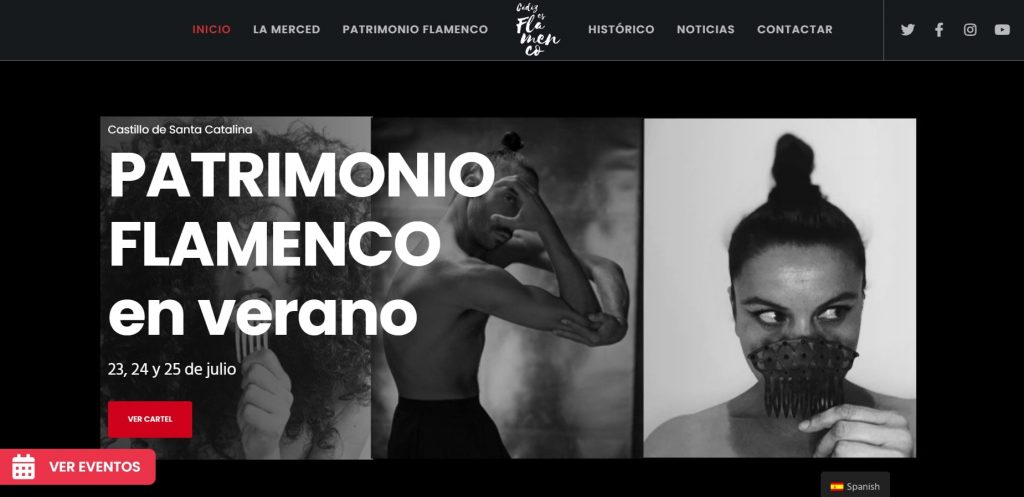 Cadiz es Flamenco website