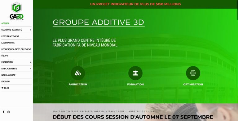 Groupe Additive 3D created with Blade