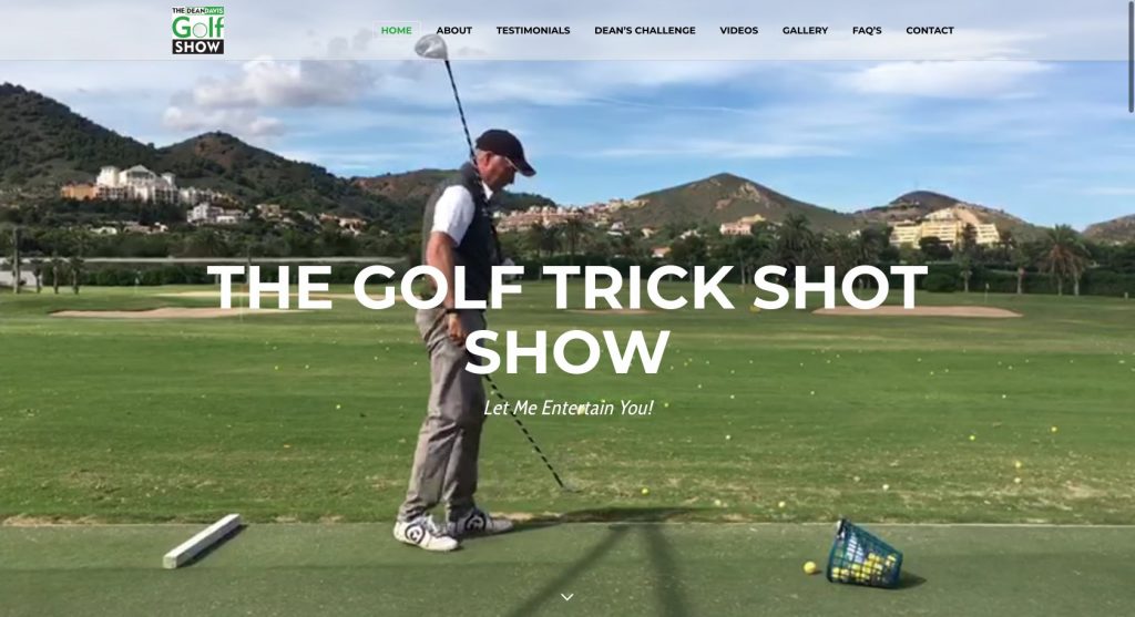 The Dean Davis Golf Show created with Blade