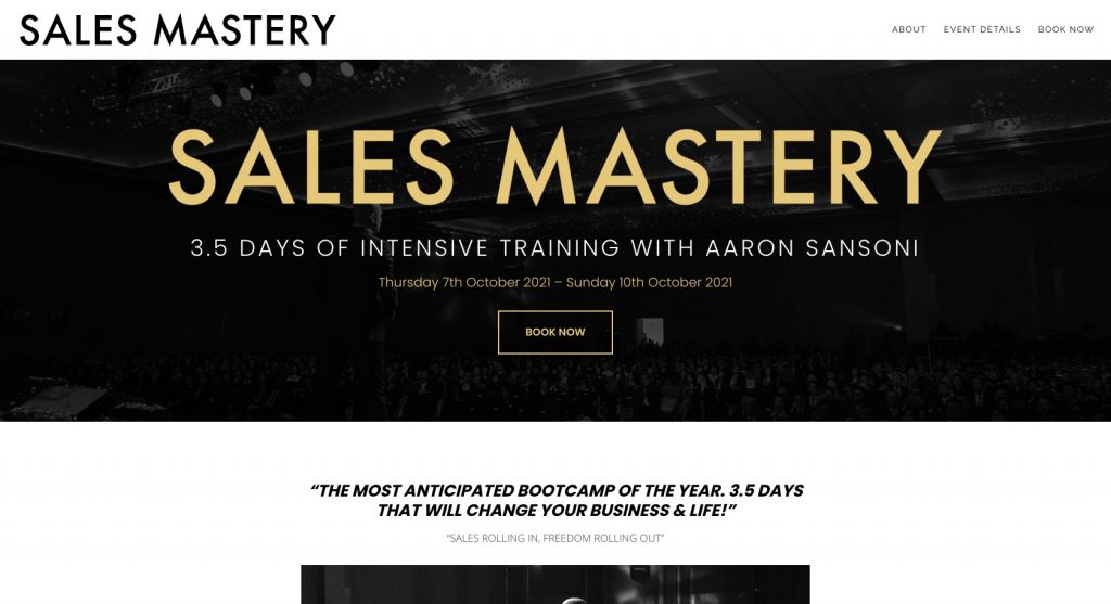 Sales Mastery created with Fildisi