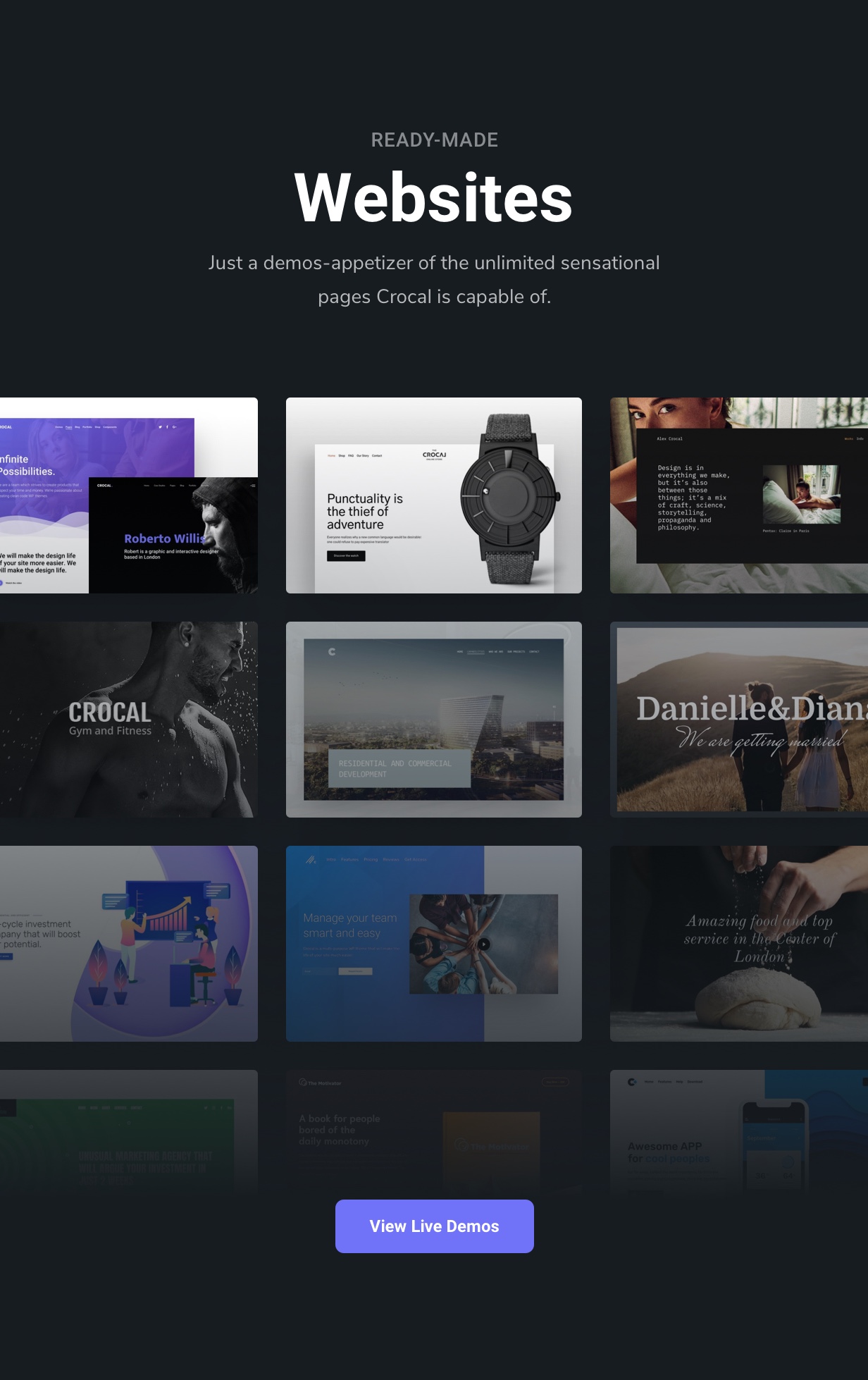 Crocal Premium WordPress theme by Greatives - Euthemians.