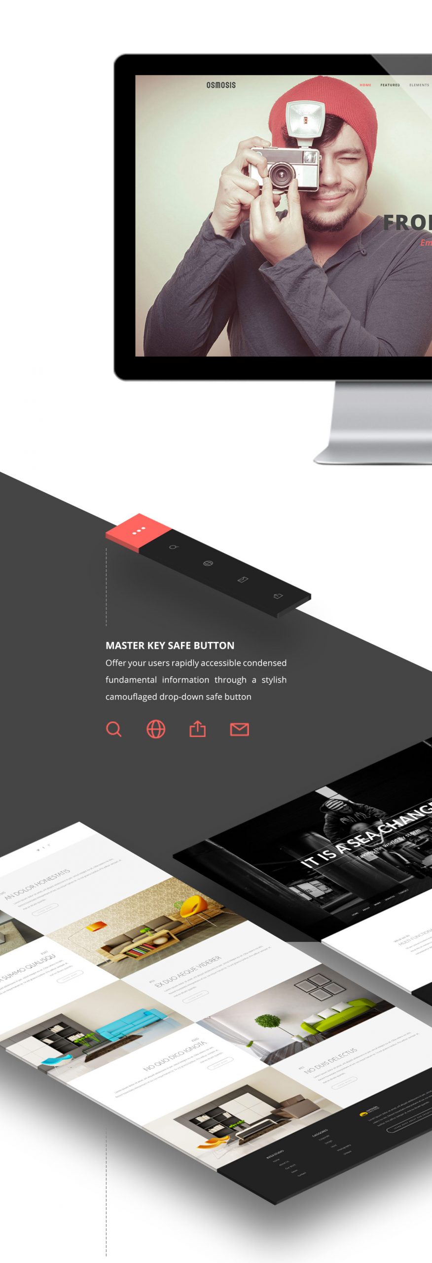 Osmosis Premium WordPress theme by Greatives