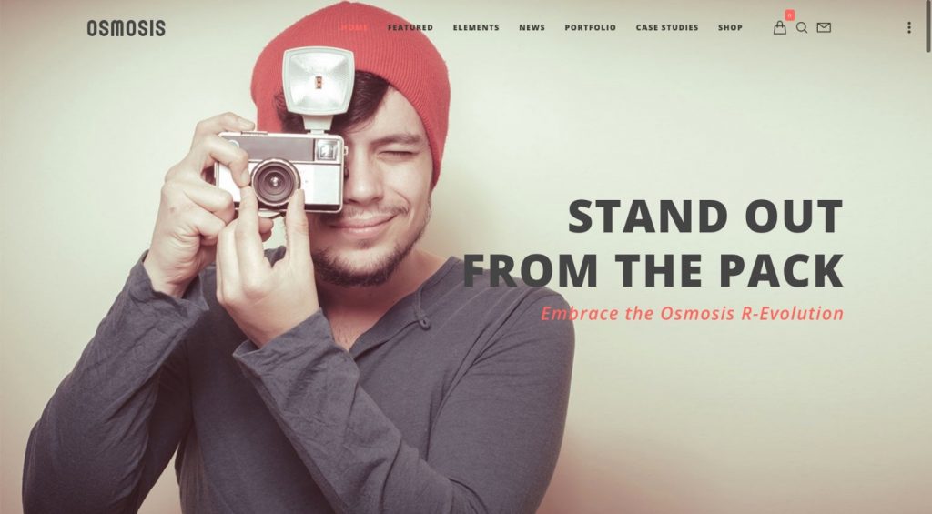 Osmosis - Premium WordPress theme by Greatives