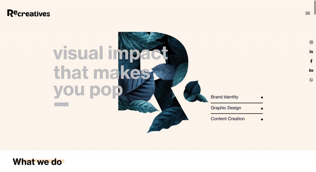 Recreatives Agency - Website created with Impeka Premium Multipurpose theme