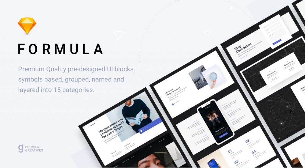 Formula Web UI Kit by Greatives