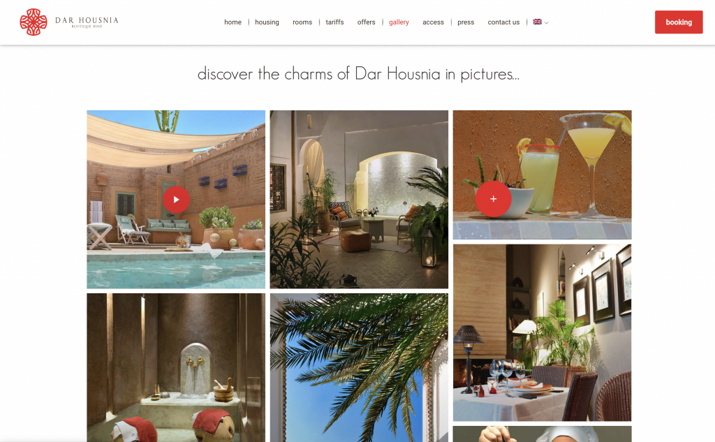 Dar Housnia Gallery created with Impeka
