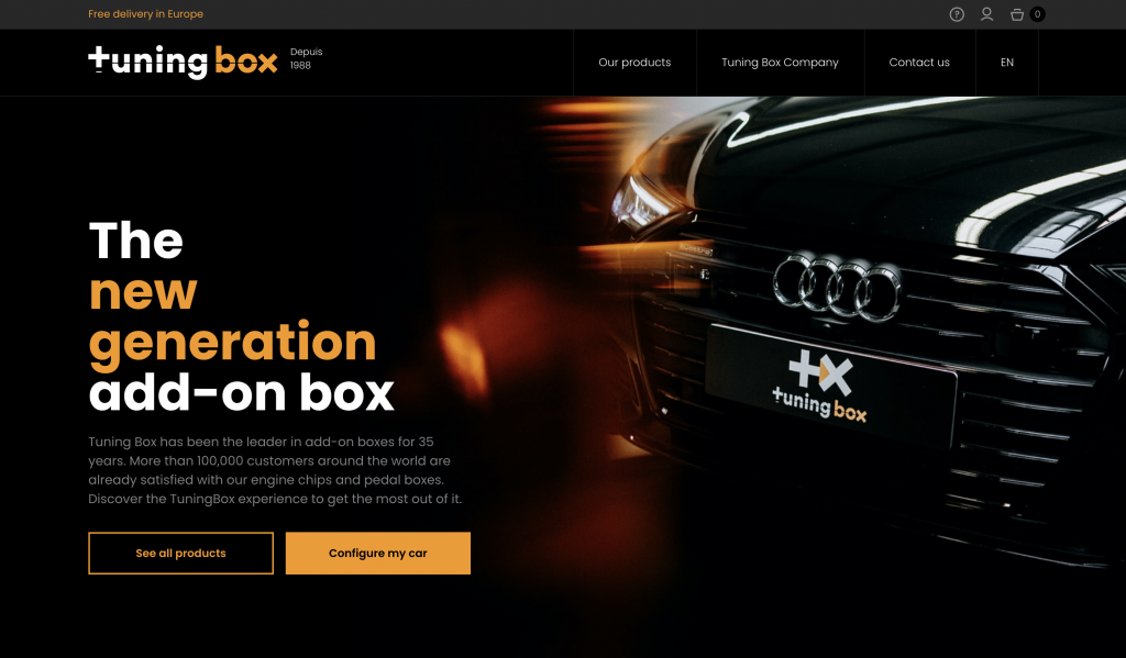 Tuning Box official website