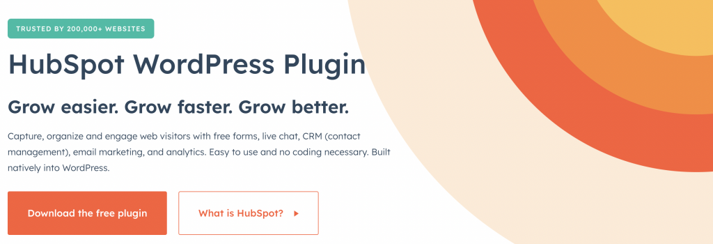 HubSpot WordPress plugin
